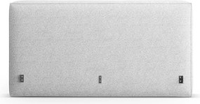 Testiera grigio chiaro in imbottito 209x100 cm Olivia – Micadoni