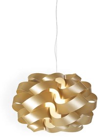 Sospensione Moderna 1 Luce Cloud D30 In Polilux Oro Made In Italy