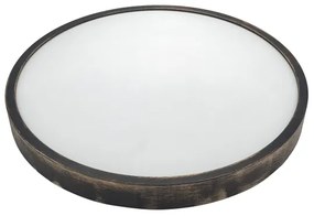 Plafoniera LED OAK SMOKY SLIM LED/36W/230V 4000K, Ø 47 cm, rovere/marrone scuro