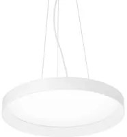 Sospensione Moderna Fly Alluminio-Materie Plastiche Bianco Led 26W 4000K