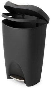 Bidone nero in plastica 50 l Brim - Umbra