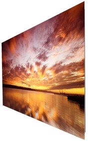 Stampa su vetro Tramonto Estivo, multicolore 97 x 45 cm