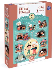 Story puzzle - Pinocchio - 54 pezzi