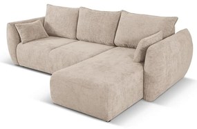 Divano angolare beige (angolo destro) Matera - Cosmopolitan Design