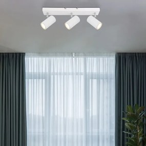 Globo 57911-3W - Faretto ROBBY 3xGU10/35W/230V bianco