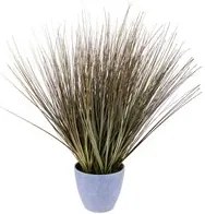 Pianta Artificiale di Beargrass in Vaso Altezza 78 cm Verde