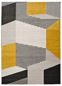 Tappeto grigio e beige , 140 x 200 cm Elle Multi - Universal