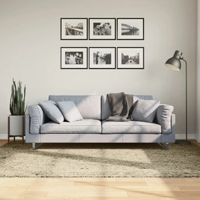 Tappeto Shaggy Pamplona A Pelo Lungo Moderno Oro 160x230 Cm /