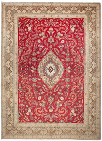 Kashan Tappeto persiano 410 x 300 Rosso (Iran) Annodato A Mano