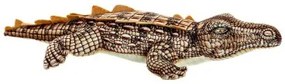 Peluche DKD Home Decor S3016335 Marrone Per bambini Coccodrillo 46 x 22 x 8 cm