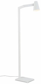 Lampada da terra bianca con paralume in metallo (altezza 143 cm) Biarritz - it's about RoMi