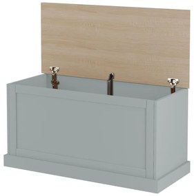 Cassapanca grigia 90x45 cm Binz - Støraa