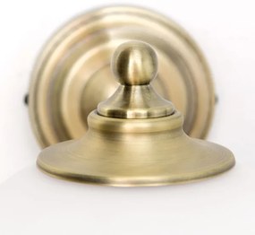 Orion WA 2-1371/1 - Applique OLD LAMP 1xE27/40W/230V bianco/ottone