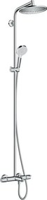 Pannello doccia con miscelatore Crometta S 240 cromo