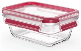 Tefal - Contenitore per alimenti 0,45 l MSEAL GLASS rosso/vetro