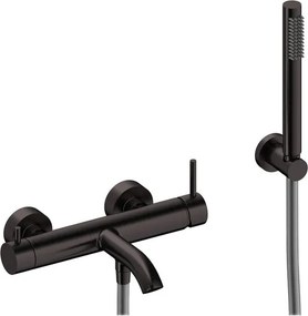 Rubinetto per vasca getto laminare cristallino Loop SANYCCES per muro metalgun