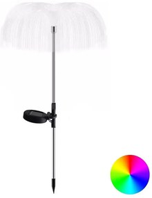 Aigostar - Lampada decorativa solare LED RGB LED/0,03W/1,2V 70cm IP44