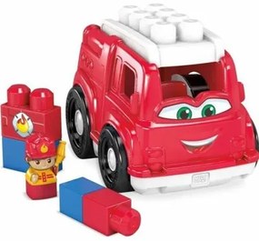Set di Costruzioni Megablocks Lil'Vehicle Fire Truck Multicolore 7 Pezzi