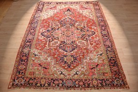 Heriz Tappeto persiano 230x320 (Iran) Annodato A Mano