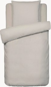 Set lenzuola in raso di cotone Rayures Élégantes, varie misure