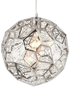 Lampadario a sospensione con filo ORION 1xE27/40W/230V cromo lucido