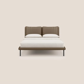 Giselle letto moderno con cuscini testata regolabili con tasche in microfibra impermeabile T11