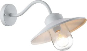 Elstead  KLAMPENBORG-WHT- Lampada da esterno KLAMPENBORG 1xE27/60W/230V IP44 bianca
