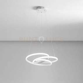 Diva s/g - lampadario a sospensione colore bianco a led 3000k 2350l...