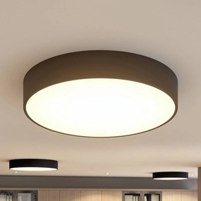 Arcchio Plafoniera LED Noabelle, 60 cm, nero, rotonda