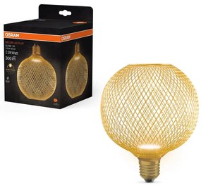 Lampadina LED DECOR FLAT G125 E27/3,5W/230V 2700K oro - Osram