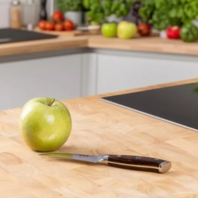 Gudaro - Coltello da cucina per frutta in acciaio damascato FENG 3,5", 67 strati d'acciaio, lunghezza 9,5 cm