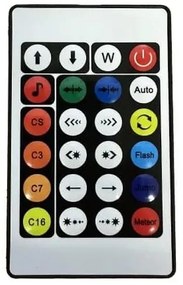 LED RGBW Lampada da terra con dimmer LED/12W/230V + telecomando