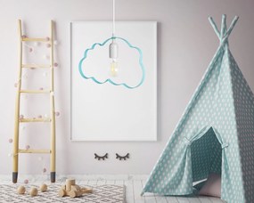 LAMPADA PENSILE NUVOLETTA AZZURRO