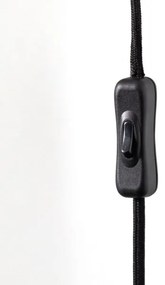 Brilliant - Applique MAZE 1xE27/40W/230V nero