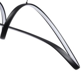 Brilagi-LED Lampada a sospensione dimmerabile su cavo TWISTER LED/60W/230V 3000-6000K nera + telecomando