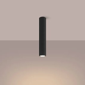 Sollux SL.1571 - Faretto KARBON 1xGU10/10W/230V 40 cm nero