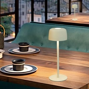 Zuma Line ETLED-658-CM - Lampada LED dimmerabile ricaricabile POCO LED/2W/1200 mAh IP44 cremoso