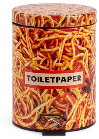 Spaghetti Toiletpaper Home Dustbin Ø20,5xH27,5 Multicolor - Seletti