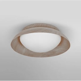 Osram - Plafoniera ORBIS MILAN 2xE27/10W/230V diam. 30,5 cm finitura effetto legno