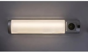 Rabalux 78038 - Lampada LED sottopensile con presa SOFT 2E LED/5W/230V 4000K 45cm argento