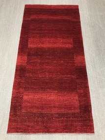 Loribaft Tappeto persiano 90 x 200 Rosso (Iran) Annodato A Mano
