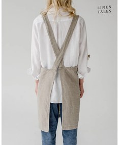 Grembiule in lino Natural - Linen Tales