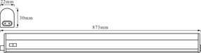 Osram - Apparecchio LED sottopensile BATTEN LED/10W/230V 4000K