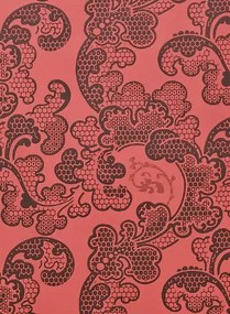 Isidore Leroy Carta da parati Eugénie - Rouge