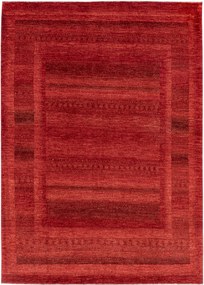 Loribaft Tappeto 230 x 170 Rosso (Iran) Annodato A Mano