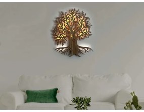 Li-Go 5747/DUB2 - Lampada decorativa da parete LED/10W/230V 45x55 cm rovere