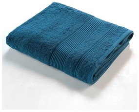 Asciugamano in spugna di cotone blu scuro 90x150 cm Tendresse - douceur d'intérieur
