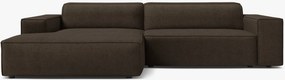 Divano angolare modulare Jodie in bouclé Baloo – L224 cm