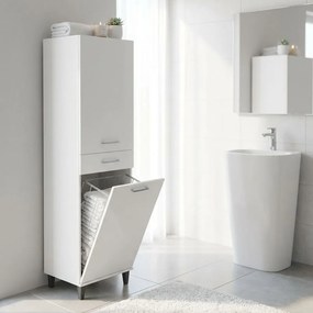 CANUTO - armadietto con portabiancheria