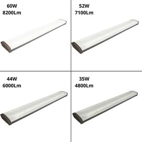 LED Dimmerabile fluorescente chiaro LED/35W/44W/52W/60W/230V 4000K 120 cm